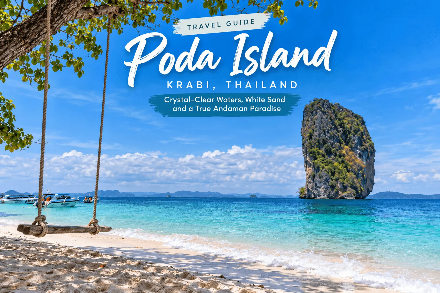 Poda Island Krabi Guide: White Sand, Clear Water & How to Visit Koh Poda