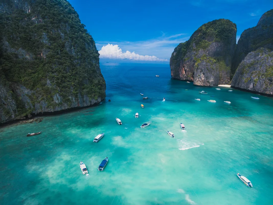 Ferry journey from Phuket to Koh Phi Phi